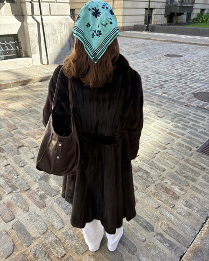 Mink fur coat