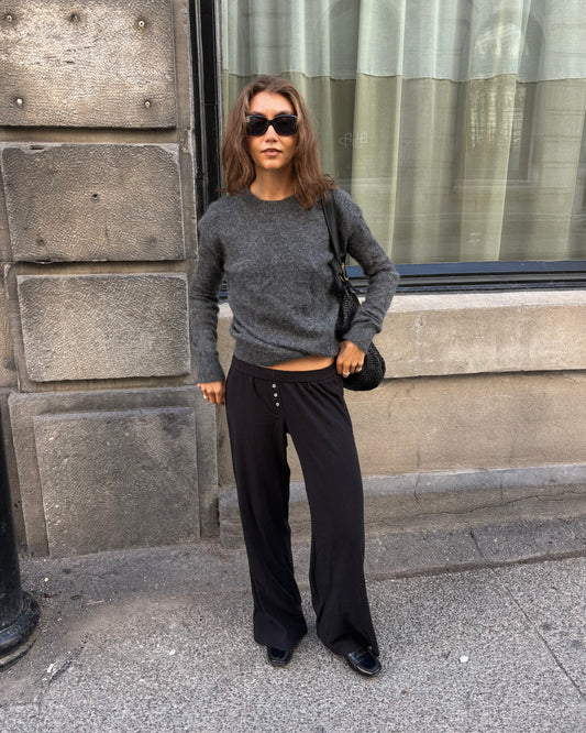 Grey mohair longsleeve