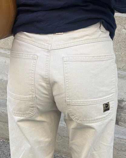 Dockers khaki mini flare pants