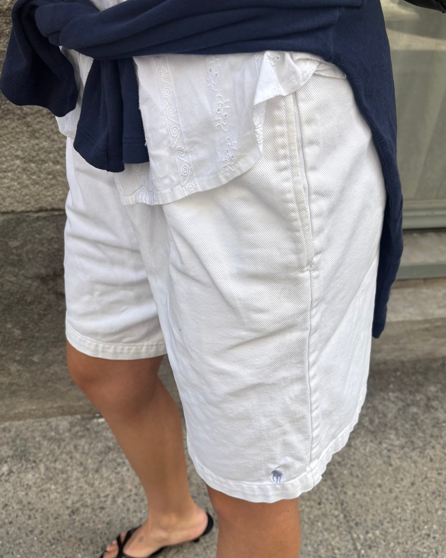 White Ralph Lauren cotton jorts