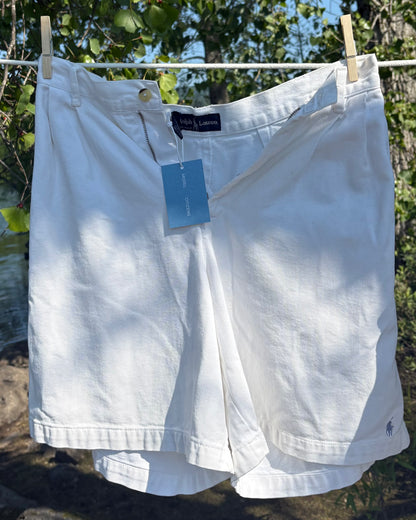 White Ralph Lauren cotton jorts