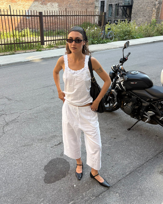 White cotton set
